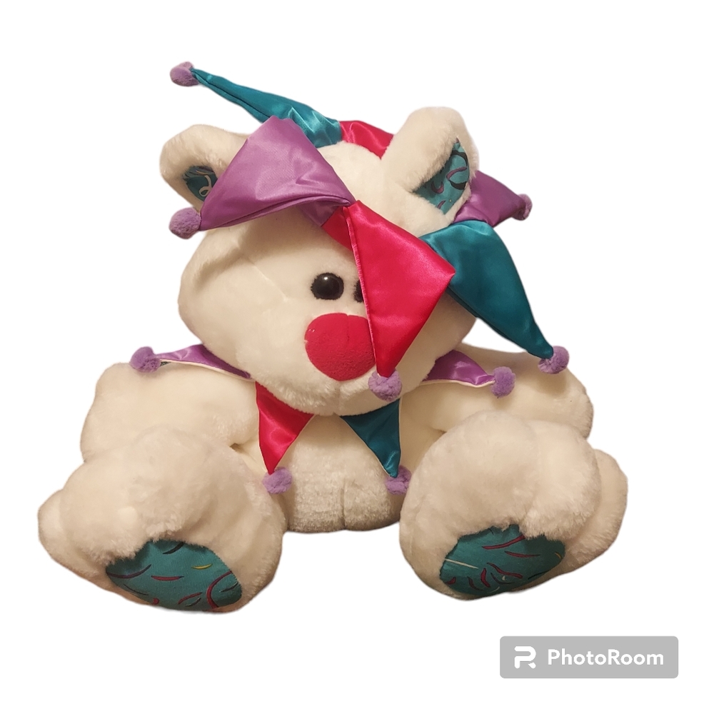 Vintage CLOUD 9 Toys Inc Bear Joker